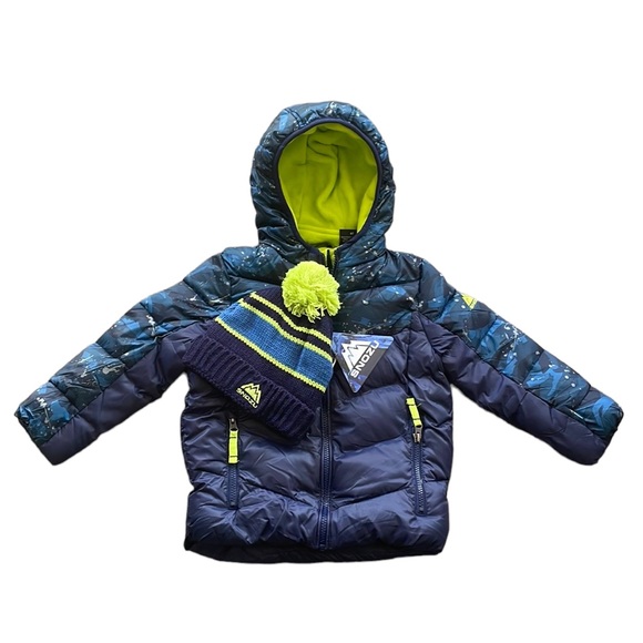 Snozu - Winter Jacket + Beanie Hat ( set ) - Picture 1 of 7